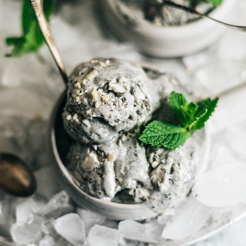 Black Sesame Ice Cream​