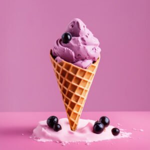 Black Currant Ice Cream