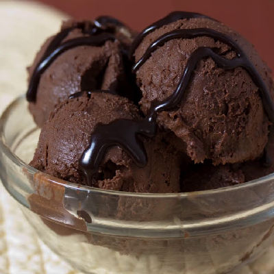 Dark Chocolate Ganache Ice Cream​