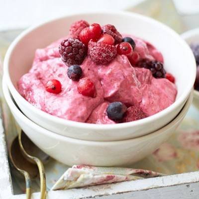 Mixed Berry Ice Cream​