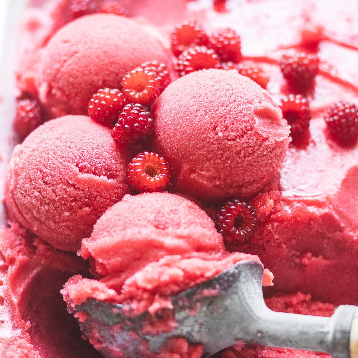 Raspberry & Pink Salt Sorbet​