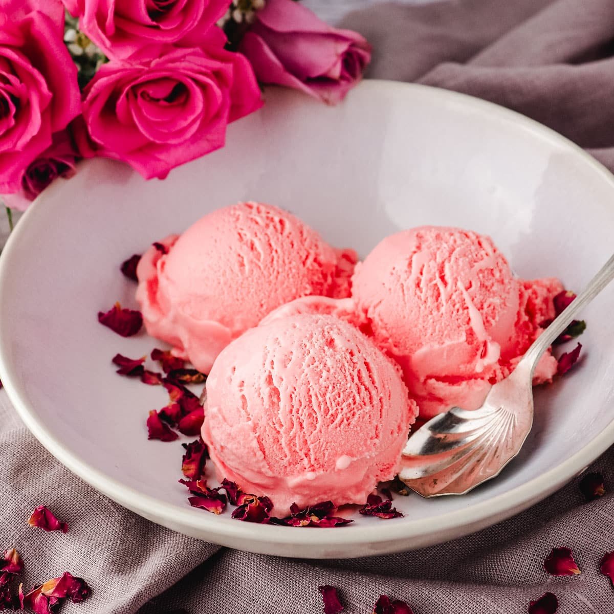 Rose Petal Ice Cream​